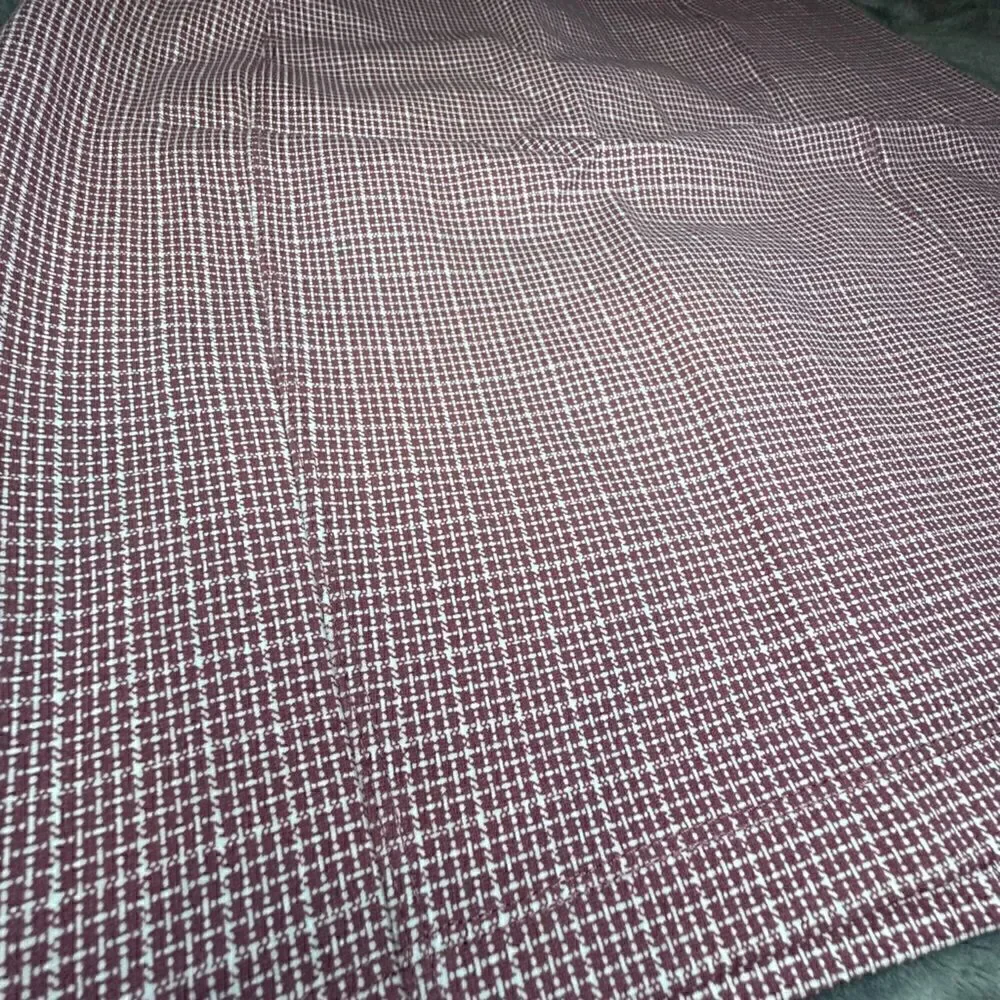 NWTs Liverpool Plaid Pencil Skirt Size 8 Petite